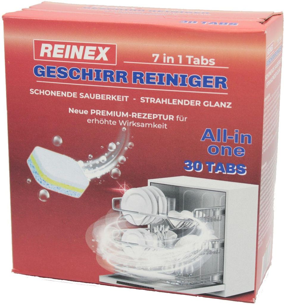 Geschirrreiniger Tabs 7 in 1 13842 30 Stück. Produktbild 