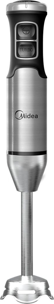 Midea Stabmixer BH1001W 400 W Edelstahl Eiscrush-Funktion 55x242x55 mm