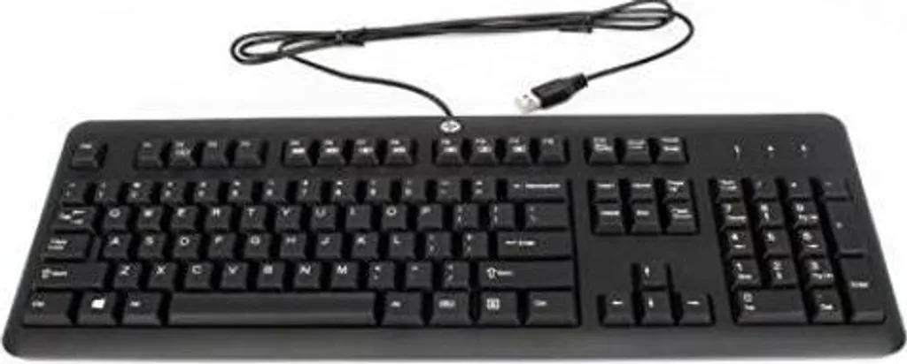 Clavier USB Noir HP 672647-093 avec Pavé Numérique Robuste