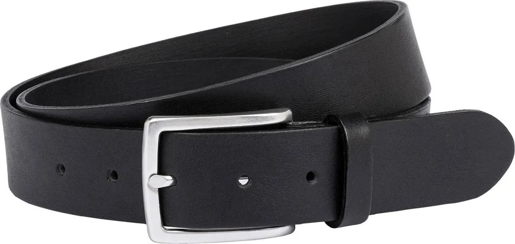 Cintura ROECKL Leon W105 Pelle Nera - Vera Pelle Bovinata Business