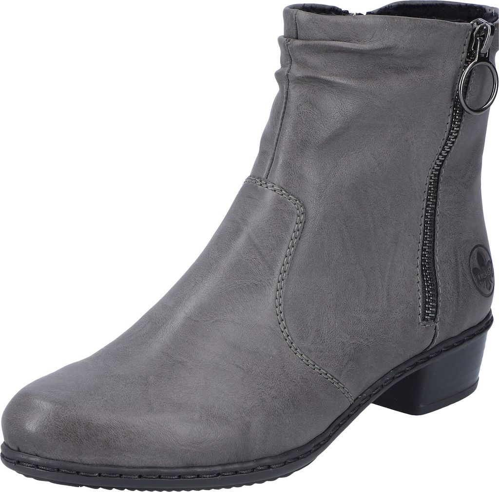 Rieker Damen Stiefel Y0741-45 grau Gr. 37 Produktbild 