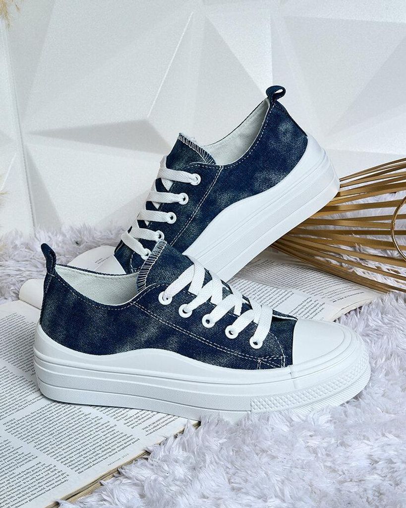 Royalfashion Dámské tenisky a'la denim Tricket, velikost 38 Obrázek produktu 