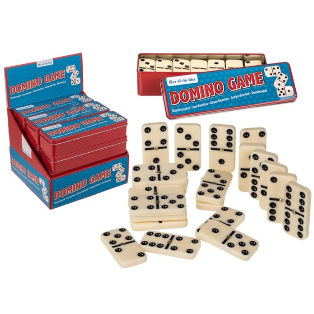 Aus dem Blauen heraus Domino Spiel - 6 Steine Version Produktbild 