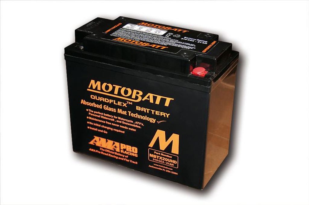 Batteria ricaricabile MOTOBATT MBTX20UHD, nero Immagine del prodotto 