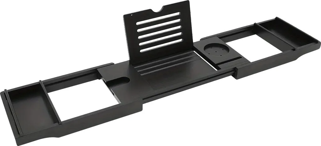 Planche de bain réglable noire avec conception hydrofuge - Modèle B01