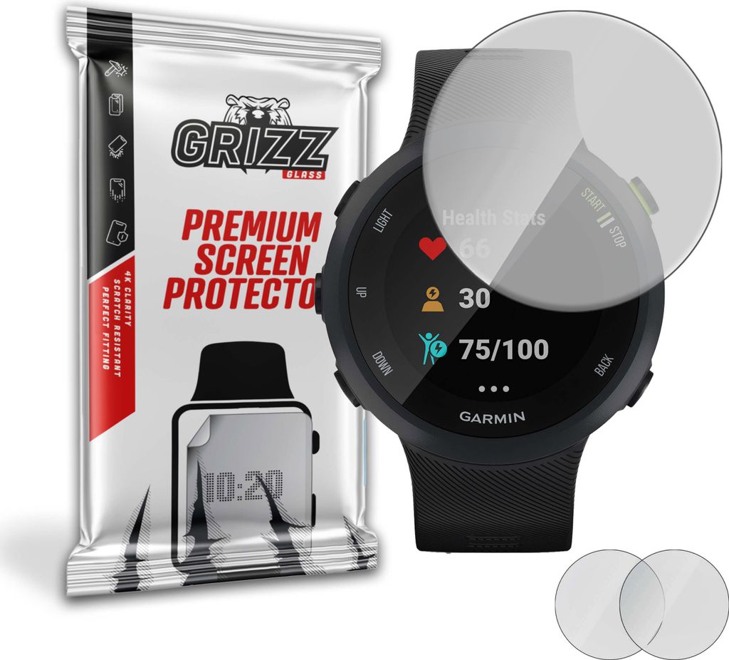 Matte Folie GrizzGlass PaperScreen für Garmin Forerunner 45mm