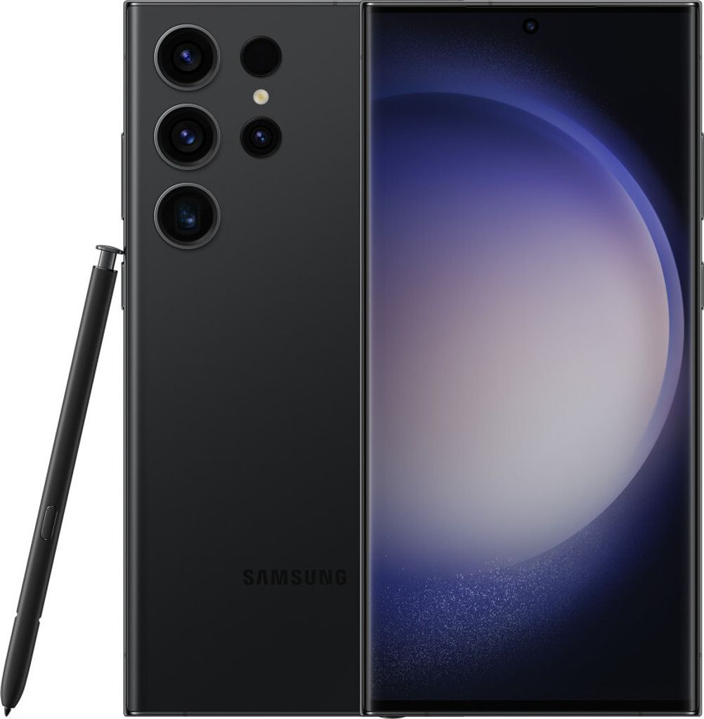 Samsung S918B Galaxy S23 Ultra 5G 1TB phantom black Produktbild 