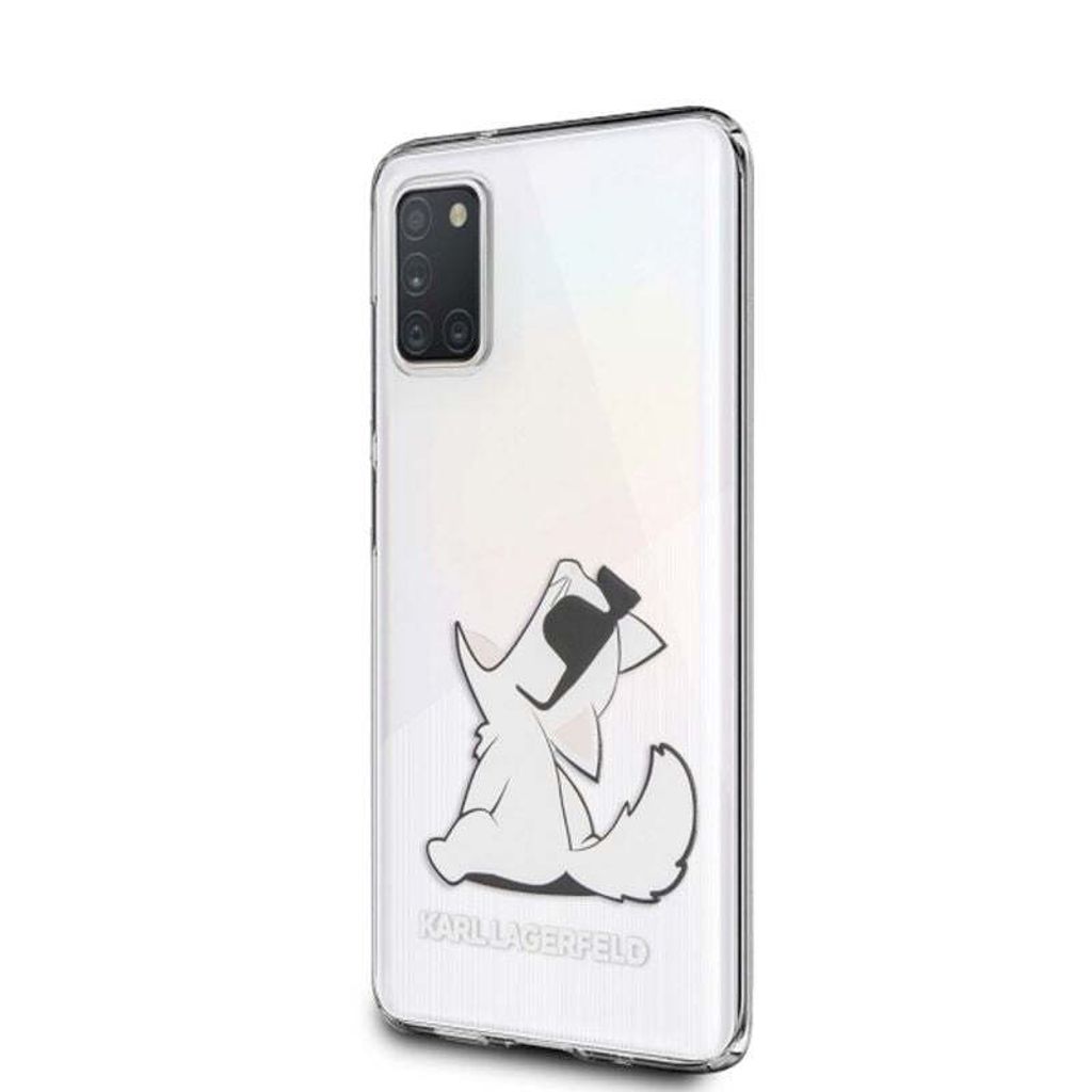 Karl Lagerfeld KLHCA31CFNRC A31 A315 Hartschalenetui transparent Choupette Fun Handytasche