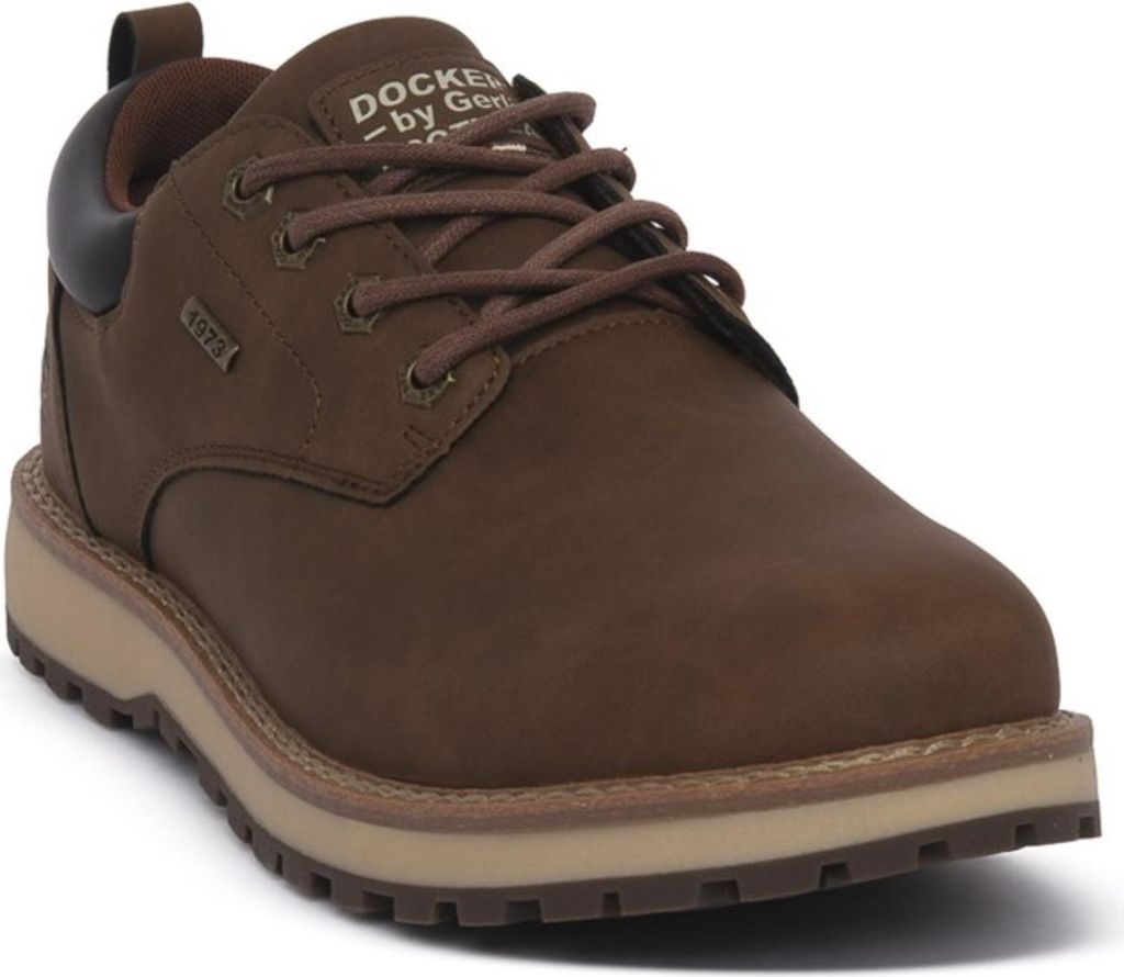 Dockers by Gerli sportive Schnürer braun in Gr. 43