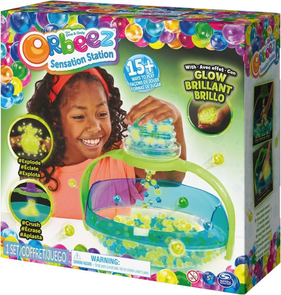 Jouet sensoriel Orbeez Challenge Set phosphorescent pour les enfants - 6