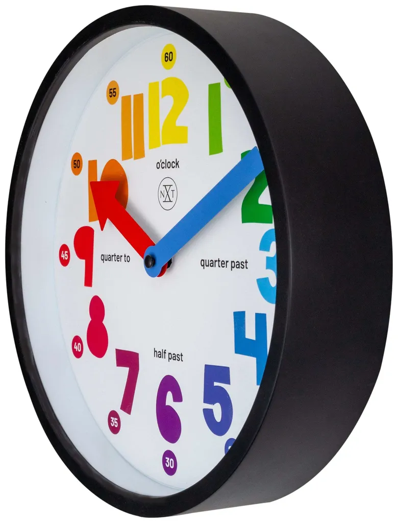 nXt 7357 Sophia Horloge Murale 26cm Multicolore Design Moderne - 3