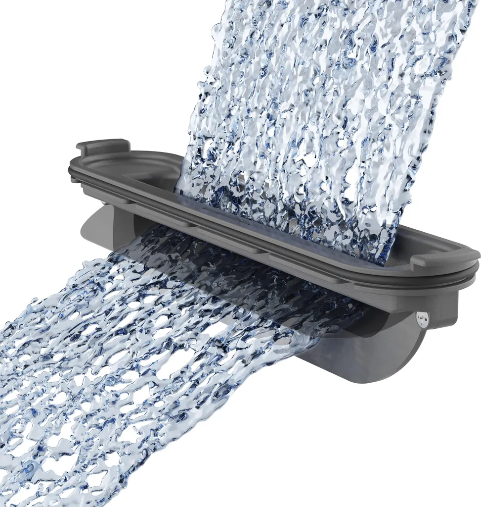 Hansgrohe RainDrain Rock 700mm - Set Finitura Canaletta Piastrellabile