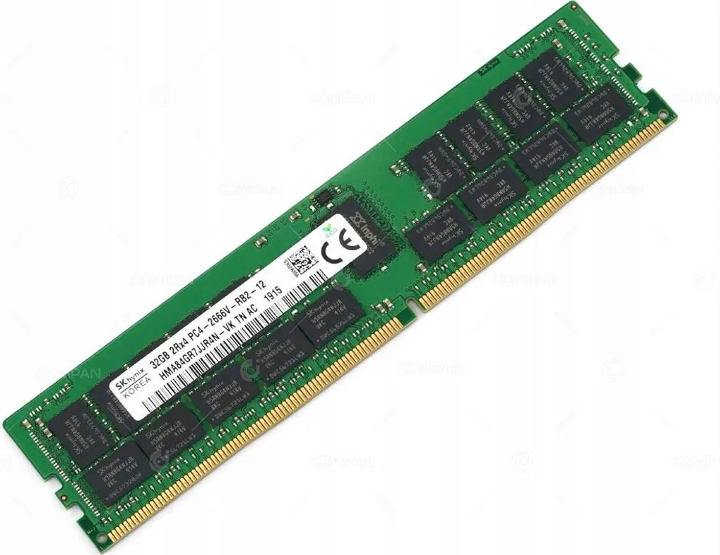Mémoire RAM ECC Hynix 32 Go contre les pannes et écrans bleus