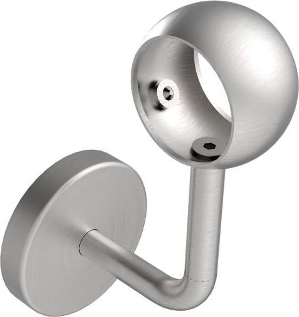 Handlaufhalter Wand Edelstahl V2A geschl Produktbild 