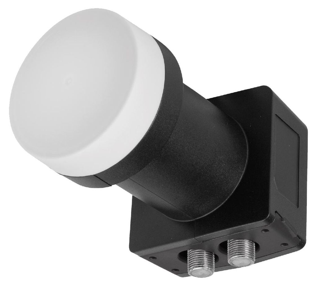 2x Universal-LNB für Satellitenschüssel mit 40 mm Auflage