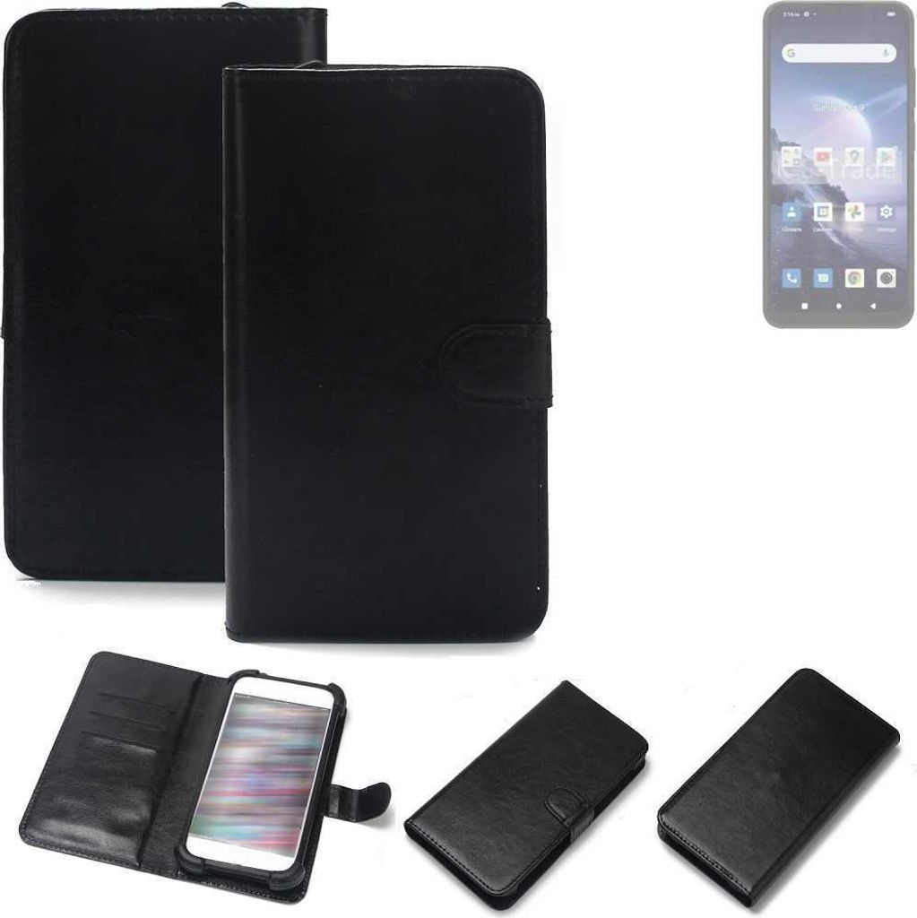 K-S-Trade Handyhülle Schutzhülle kompatibel mit FreeYond M5 Handy Schutz Hülle Handyhülle Bumper schwarz 1x