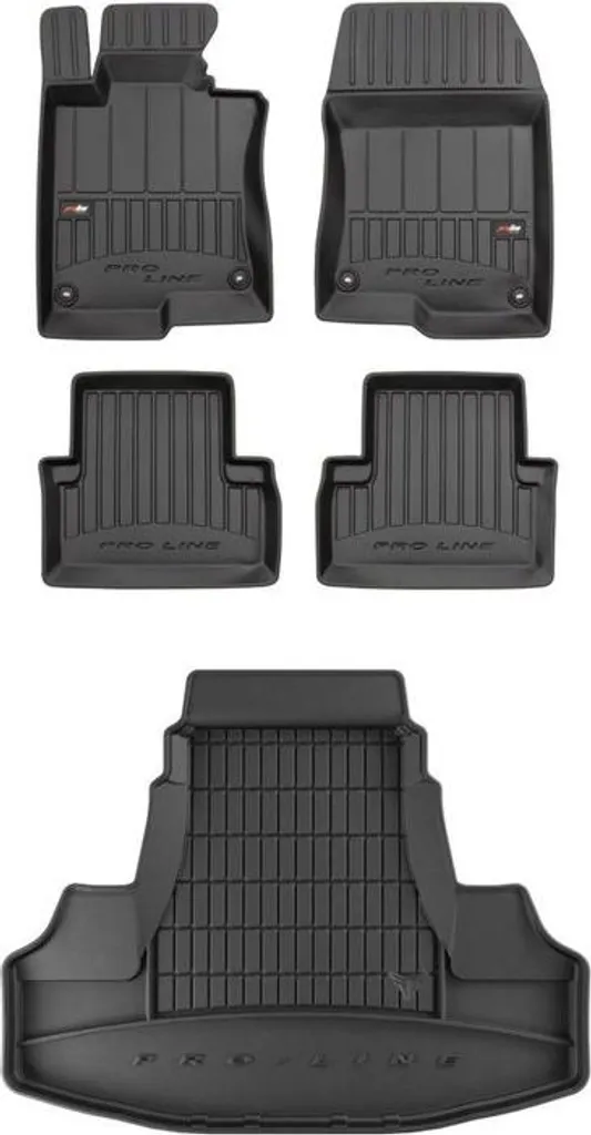 Tappeti 3D in Gomma per Honda Accord 8 Berlina 2008-2015 - Inodori