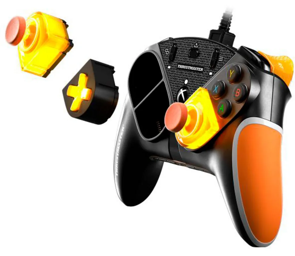 Look Unique eSwap X : Pack Modules LED Orange Crystal pour Manette Xbox