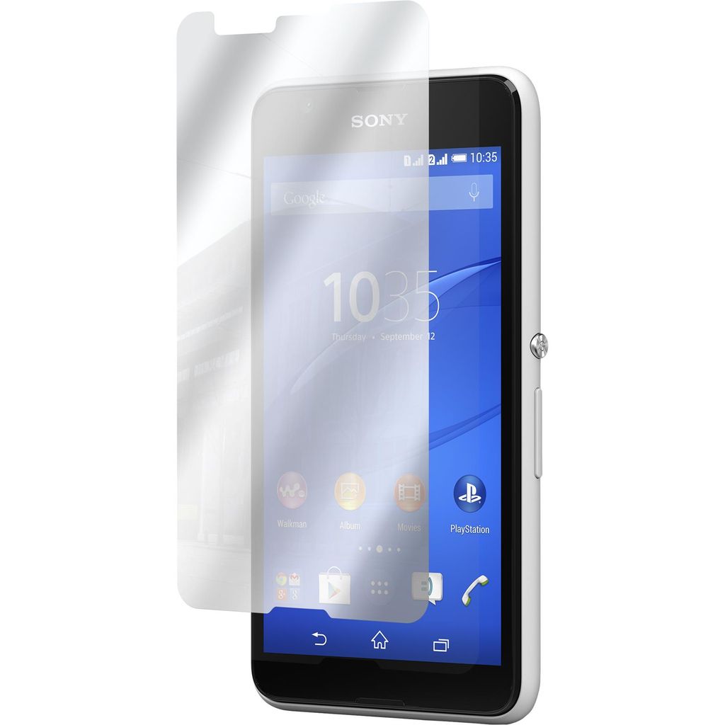 2er-Pack PhoneNatic Displayschutzfolien verspiegelt kompatibel mit Sony Xperia E4g