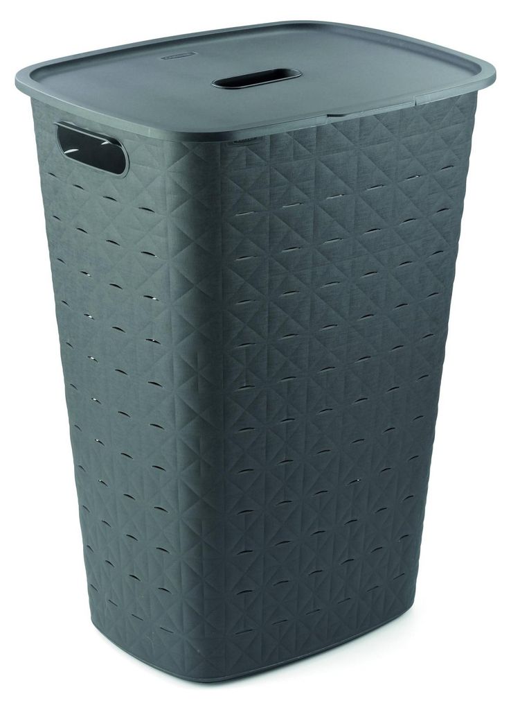 Panier à linge Softex gris foncé 56 L Image du produit 