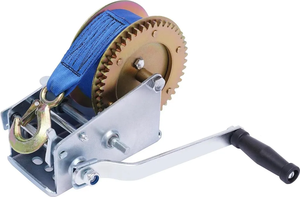 Treuil manuel pour bateaux et remorquage 1588 kg traction câble 10 m