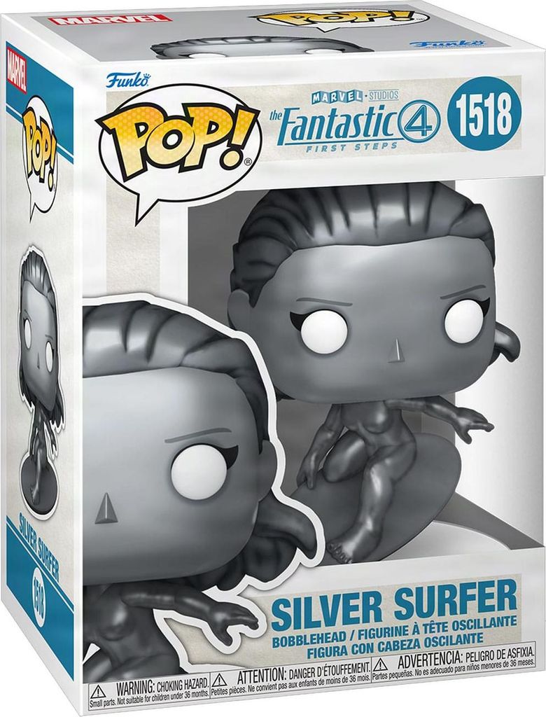 Funko POP Fantastic Four 1518 Silver Surfer Figurka Zdjęcie produktu 