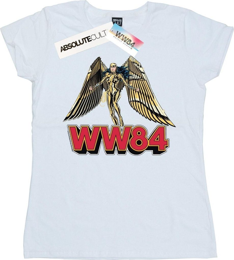 DC Comics - "84" T-Shirt für Damen BI51111 (M) (Weiß)