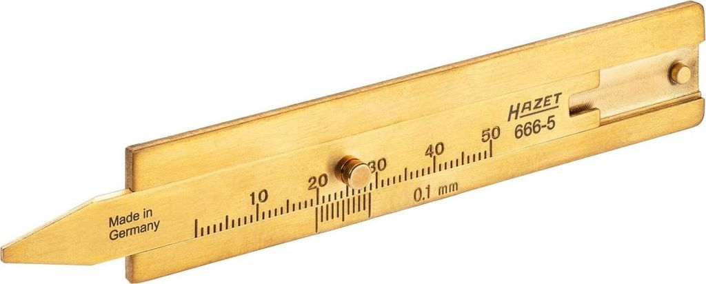 HAZET 666-5, Holz, Messing, 50 g, 1 Stück(e), Deutschland Produktbild 