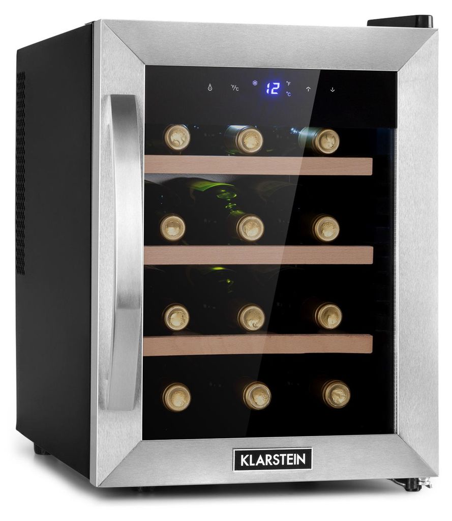 Klarstein Weinkühlschrank, Getränkekühlschrank Schmal, 1 Produktbild 