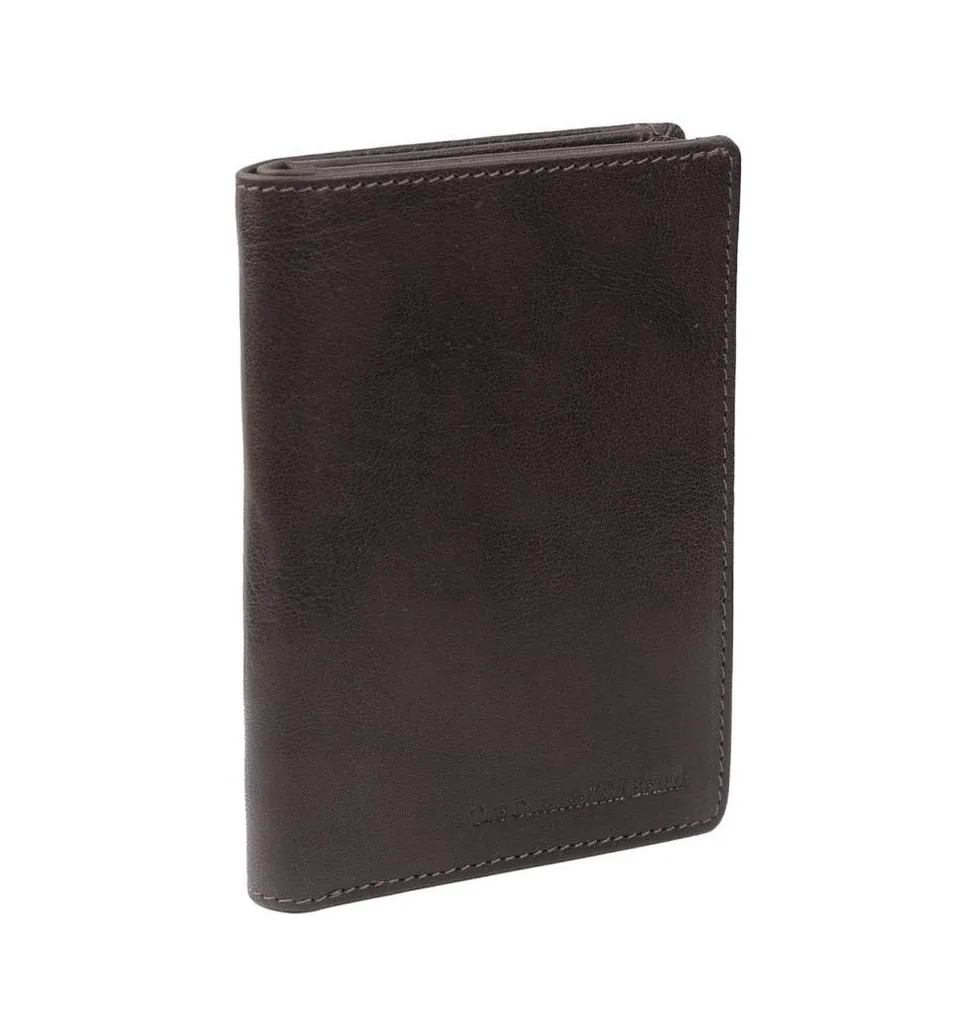 Hamburg Billfold High: Portafoglio in Pelle di Vacchetta Chesterfield