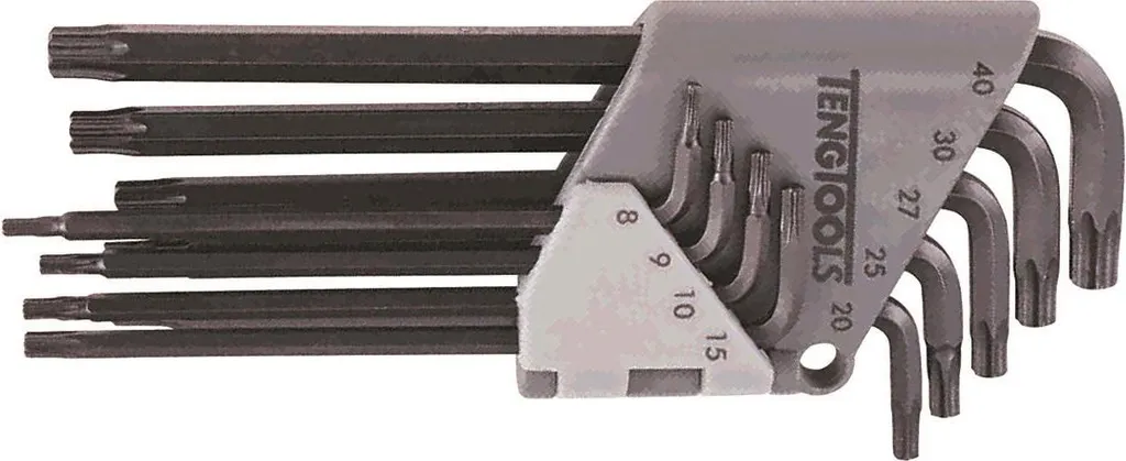Clés Mâles Torx Tengtools 116600107 Lot de 9 Outils Manuels