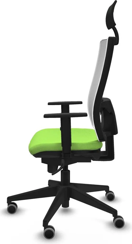 Siège de bureau pour télétravail confortable et design vert clair - 3