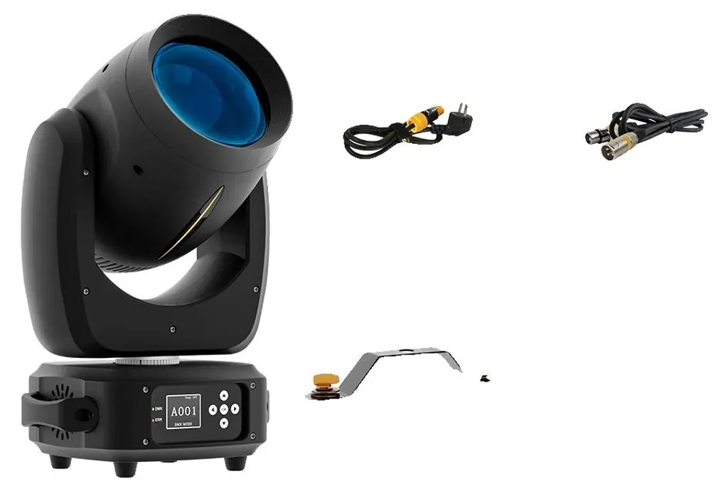 Projecteur à tête mobile 180W doté de faisceaux dynamiques