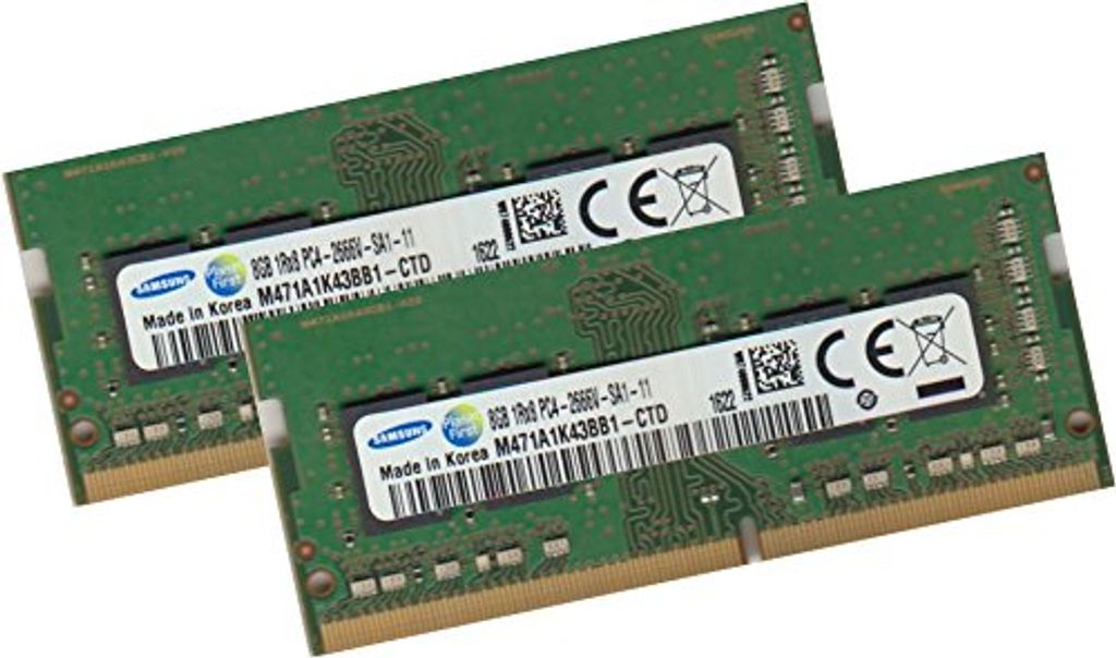 Samsung 16Gb 2x 8Gb Ram Memory DDR4 M471A1K43CB1-CTD Obrázok produktu 