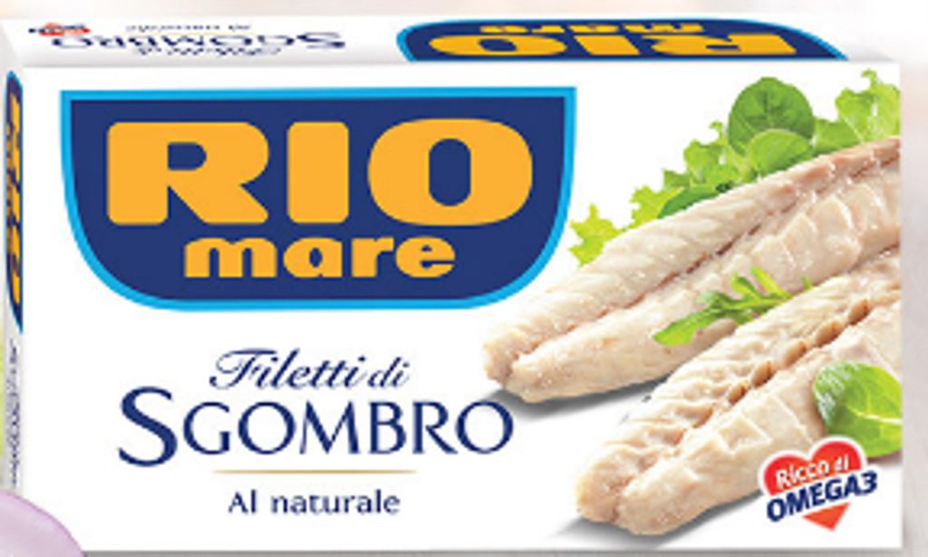Natürliche Makrelenfilets Filetti di Sgombro 125g - Rio Produktbild 