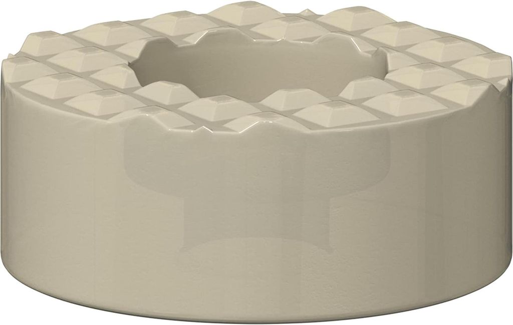 Stuhlbein Bodenbeschützer 2 pcs Transparent Ø 15 x 16 mm PVC