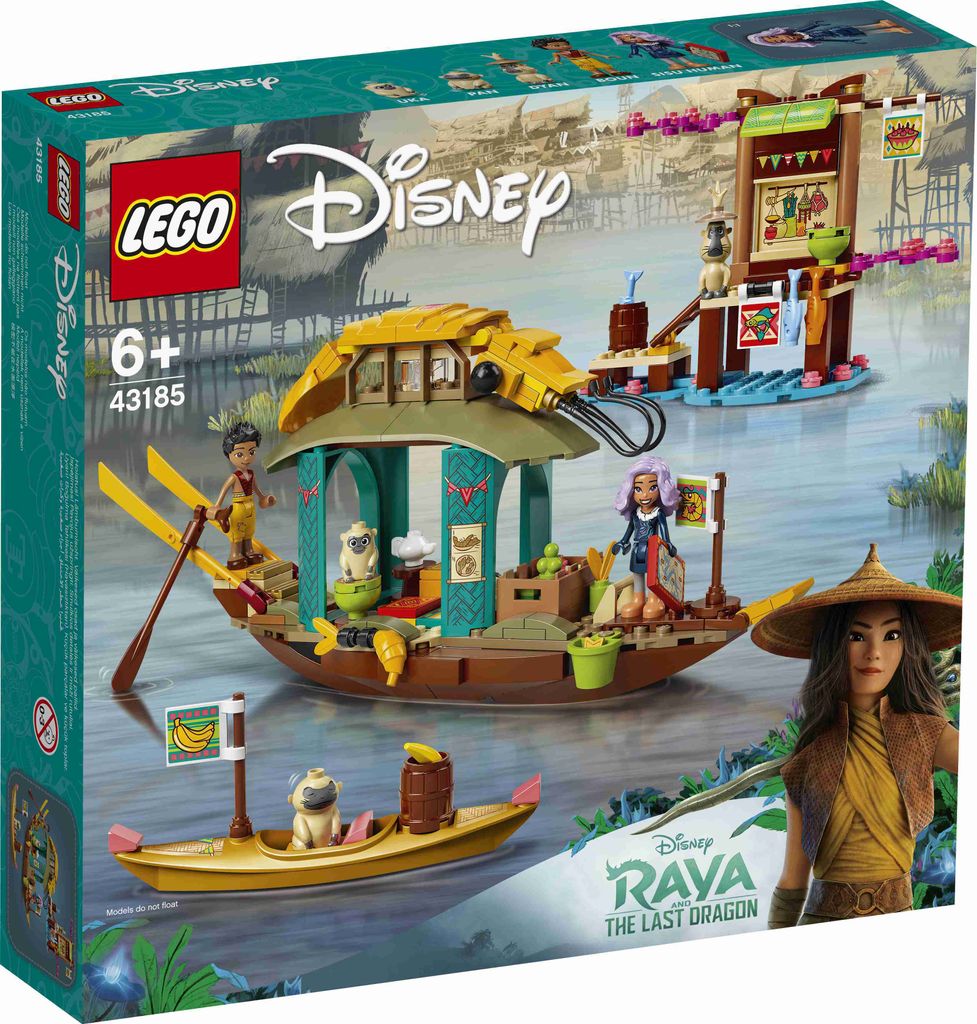 Lego disney 43185 le bateau de boun Image du produit 