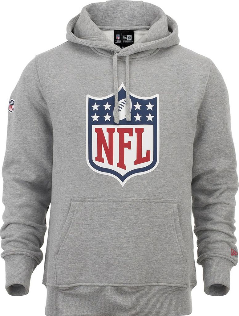 Dyrt Oberst Forvent det New Era - NFL Shield Logo Hoodie - grey : L | Kaufland.de