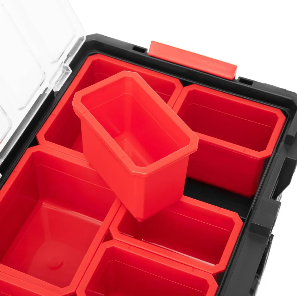 Qbrick System 6-in-1 Ensemble de trolley à outils avec mallette et boîte