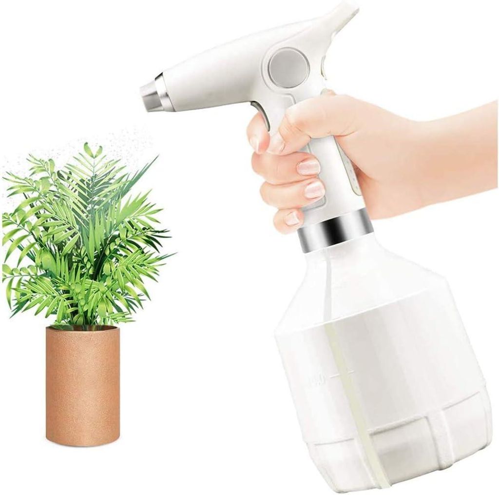 Elektrische Gießkanne, elektrische Sprühflasche für Zimmer- und Gartenpflanzen, automatische Pflanzenbewässerung, 1000 ml