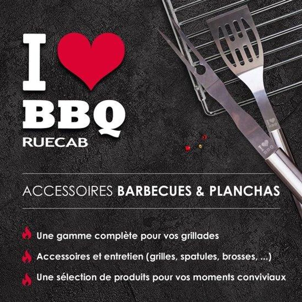 Grille de cuisson en acier inoxydable argentée 62 x 35 cm - Image du produit 