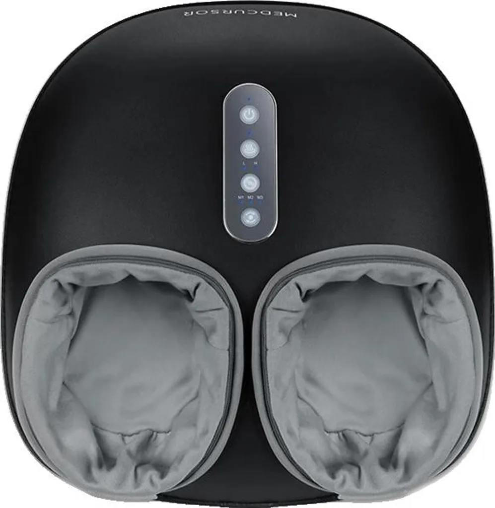 Masseur pieds 3 modes et chaleur apaisante - Intensité réglable Noir