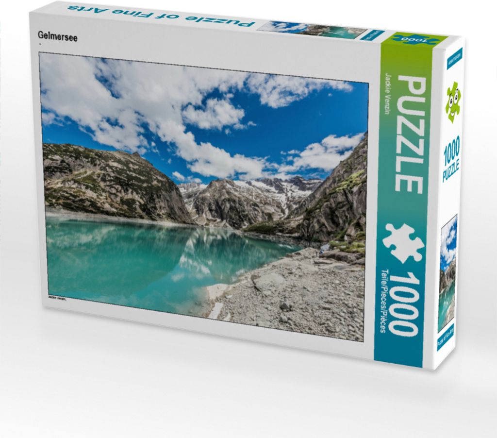 CALVENDO Puzzle Gelmersee | 1000 Teile Lege-Größe 64x48cm Foto-Puzzle für glückliche Stunden
