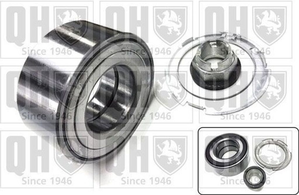 QUINTON HAZELL Radlagersatz für OPEL Vivaro A Kastenwagen (X83) 88mm The Original QWB1313