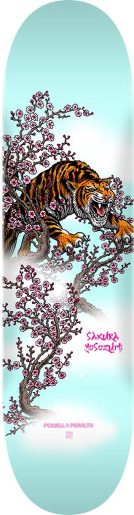 Powell-Peralta Yosozumi Tiger Popsicle blue 8.25