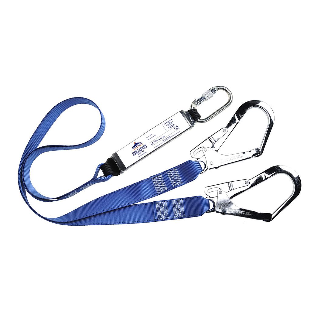 Portwest FP51 Doppeltes Haltelband mit Bandfalldämpfer aus Polyestergewebe Royal Blue