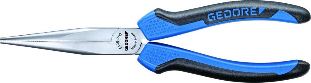 GEDORE 8136 AB-200 JC Mechanikerzange gewinkelt 200 mm 2K-Griff, 6722970