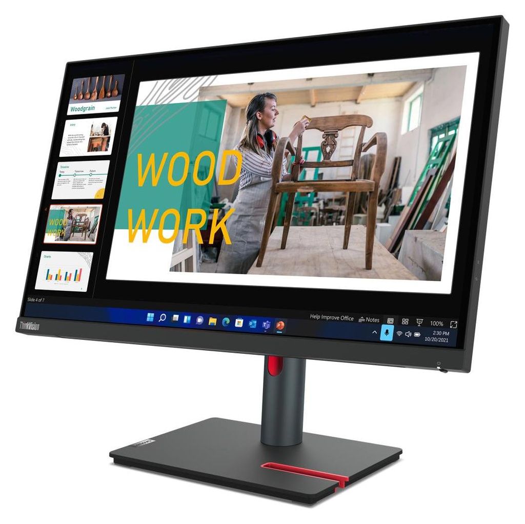 Lenovo ThinkVision P24q-30, 60,5 cm (23.8"), 2560 x 1440 Obrázok produktu 