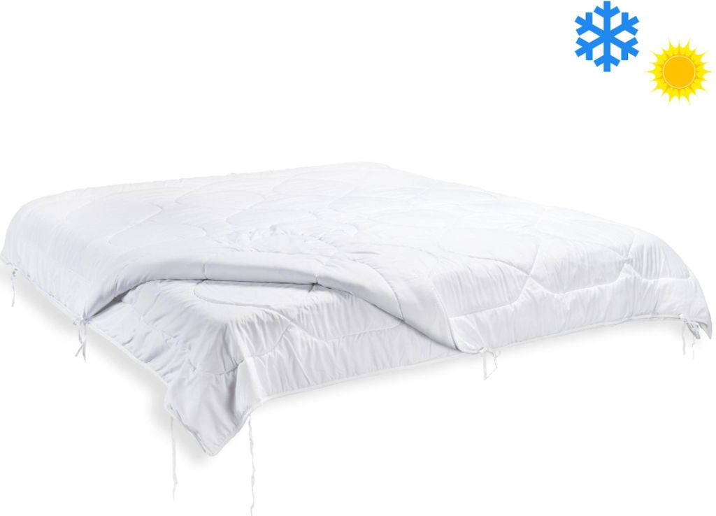 Französische Doppel-Bettdecke Duo Luxus Plus 240x220cm 2370g