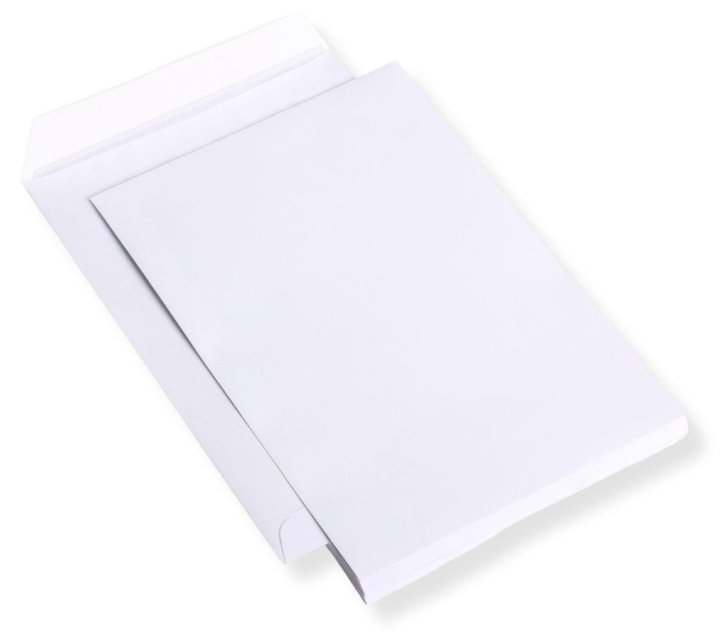 Versandtaschen DIN C5 weiß ohne Fenster, haftklebend 25 Produktbild 